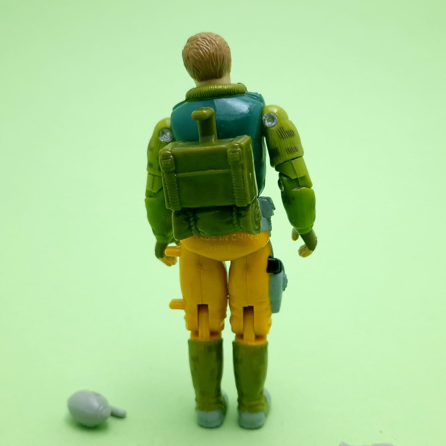 GI JOE ☆ CAPTAIN GRID IRON Action Figure Complete ☆ Action Force Hasbro 1990