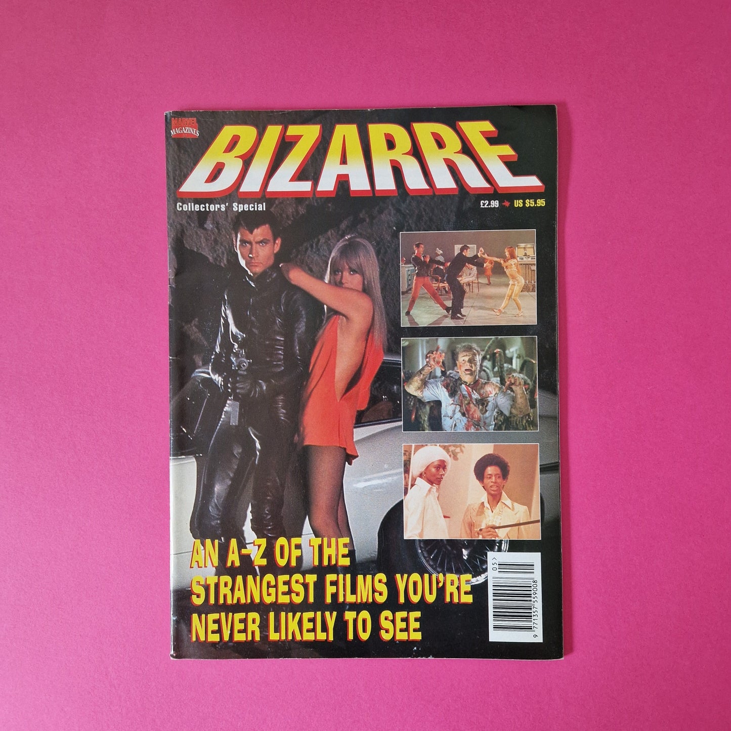 BIZARRE ☆ Collectors Special UK 1995 Comic ☆ Marvel Magazine UK