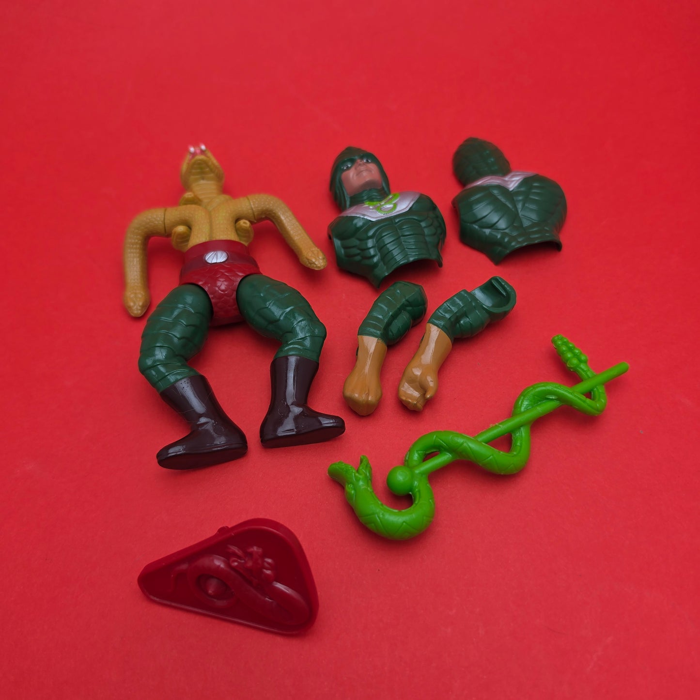 MASTERS OF THE UNIVERSE ☆ KING HISS Vintage Figure ☆ MOTU Loose 80s Mattel