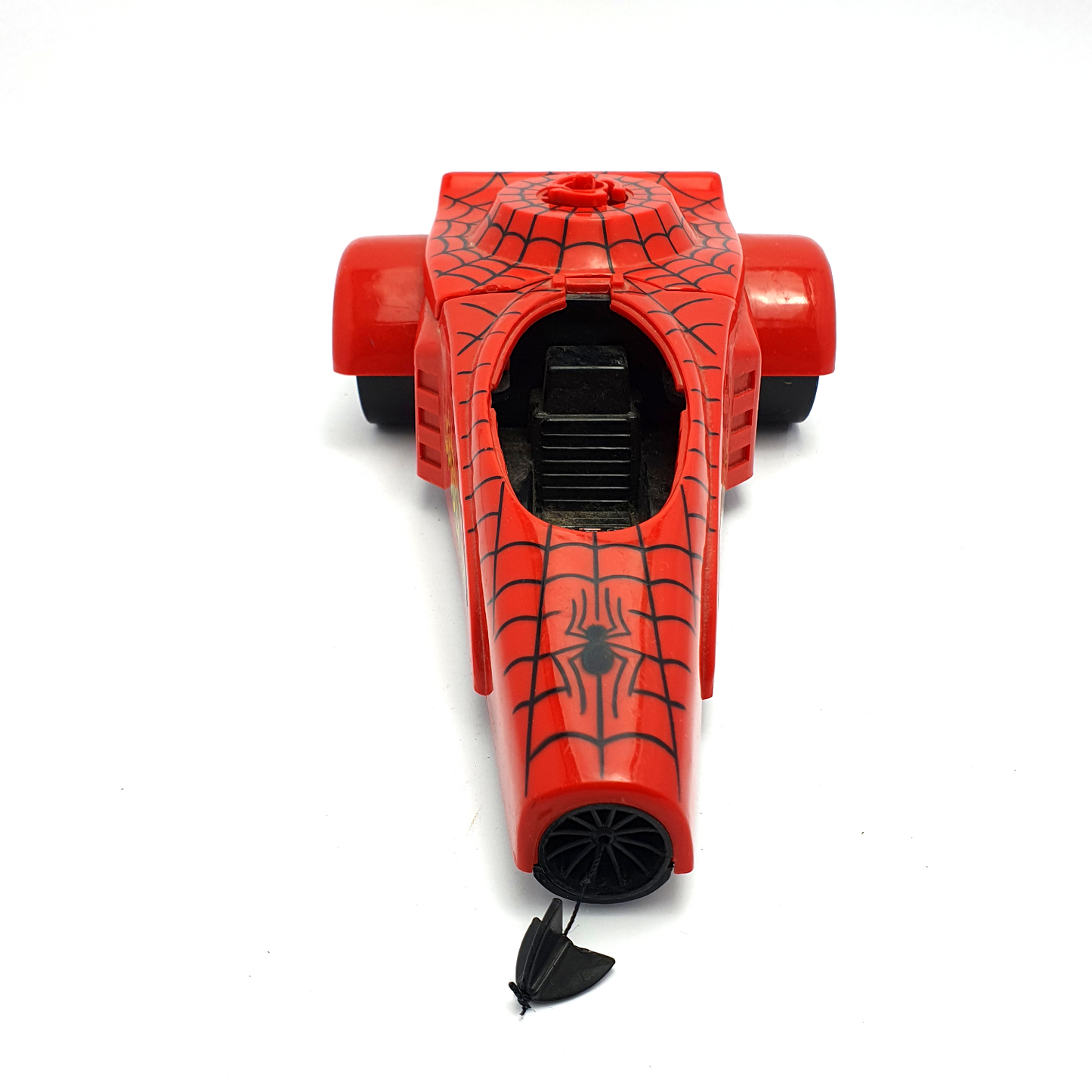 MARVEL SUPERHEROES ☆ SPIDER-MAN DRAGSTER & Figure Vehicle ☆ Marvel Toybiz 90s Original