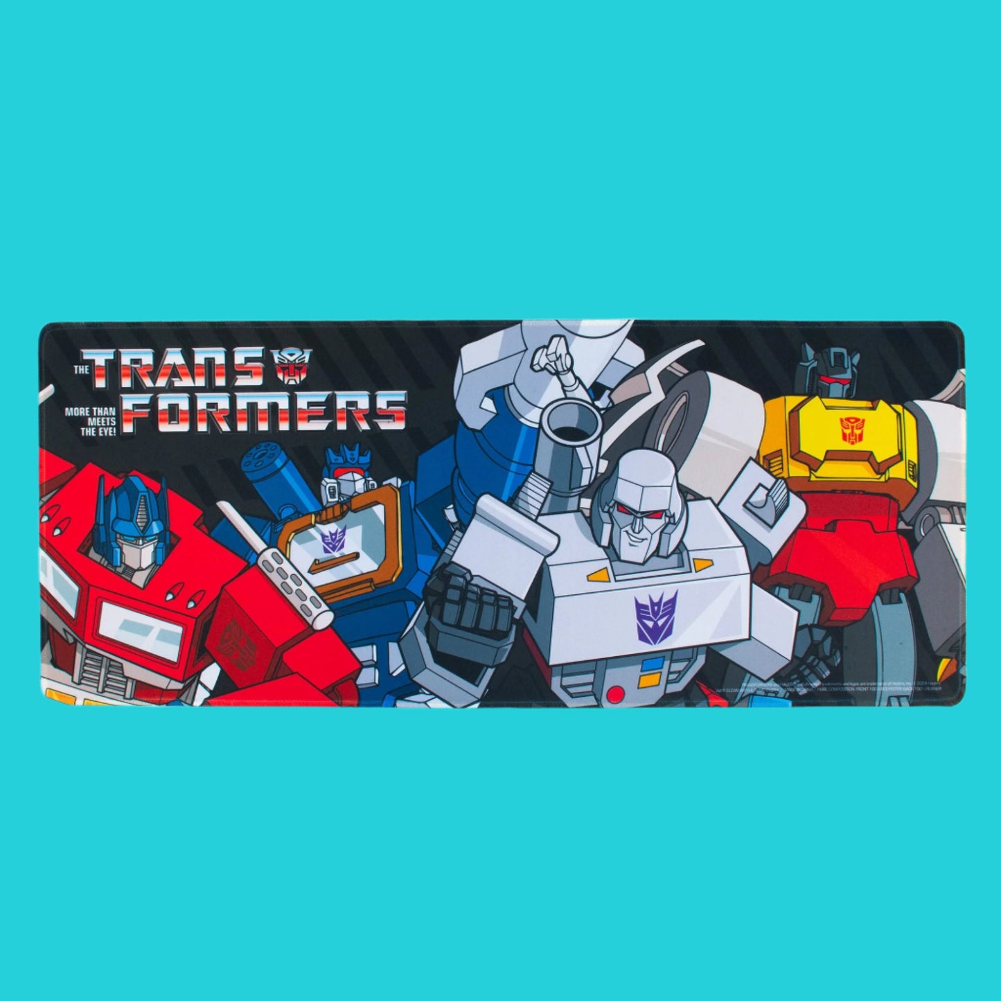 TRANSFORMERS ☆ Desk Mat Pad Optimus Prime Megatron G1 ☆ Boxed