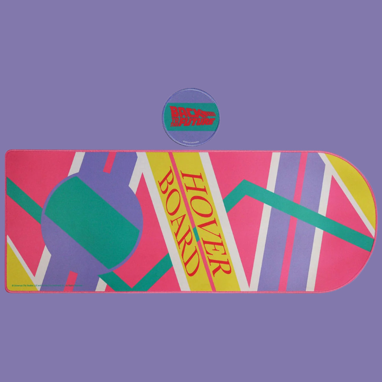 BACK TO THE FUTURE ☆ Desk Pad & Coaster Set Hoverboard Limited Edition ☆ Boxed