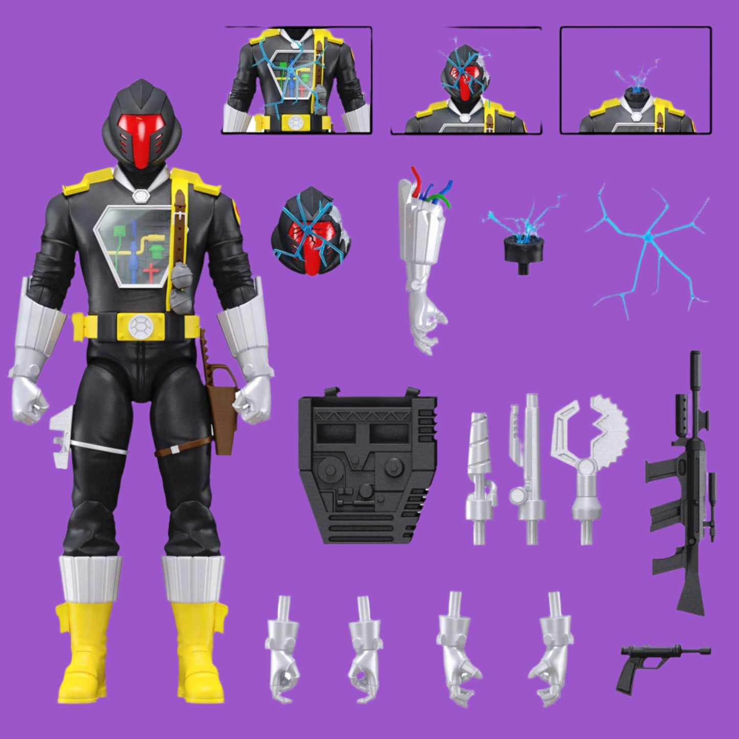 G.I. JOE ☆ ULTIMATES B.A.T. Action Figure ☆ Cartoon Accurate Super7 18cm