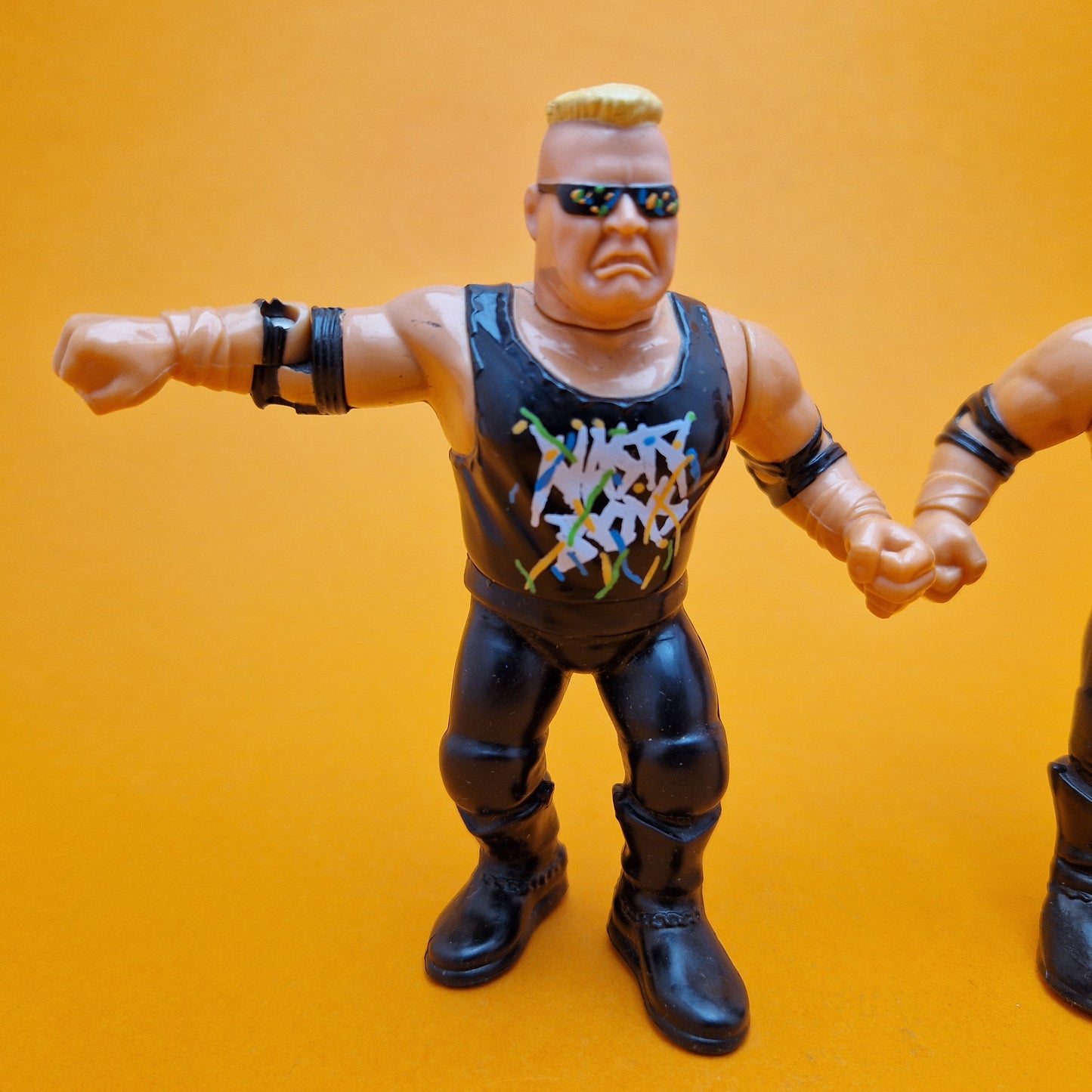 WWF HASBRO ☆ NASTY BOYS TAG Vintage Wrestling Figure ☆ Original 90s Series 5