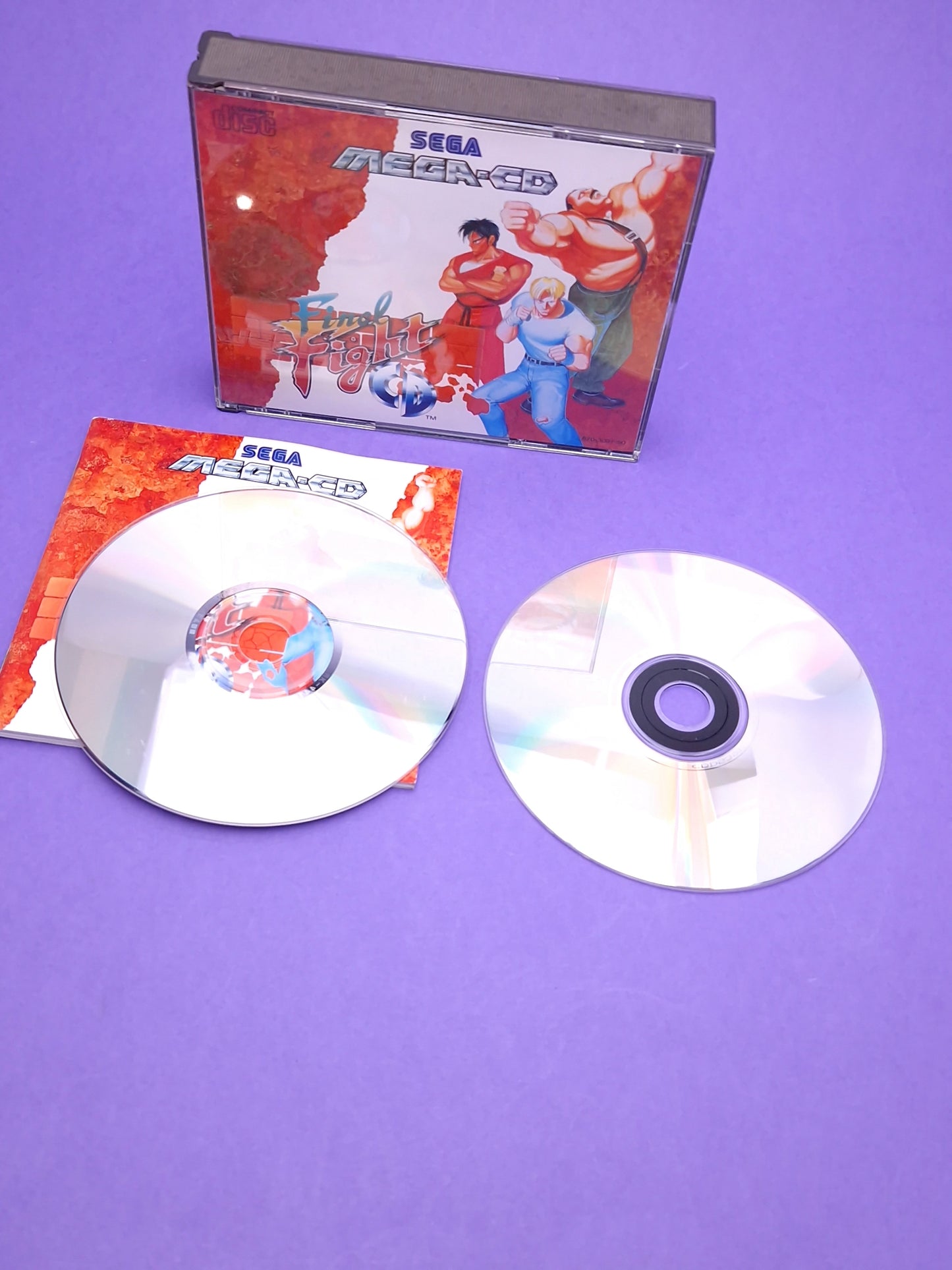 SEGA MEGA-CD ☆ FINAL FIGHT ☆ With PITFALL Demo Disc Vintage Retro Game Boxed & Complete PAL