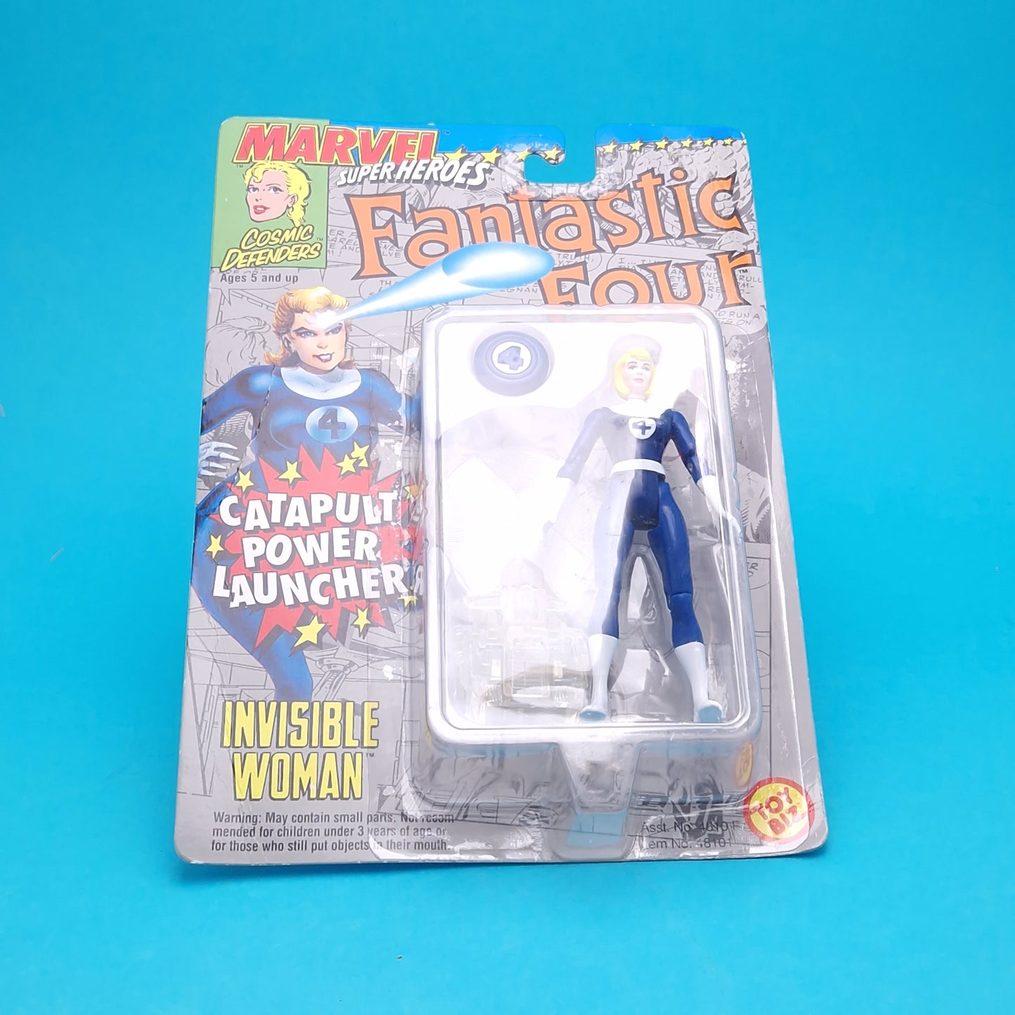 MARVEL SUPERHEROES ☆ INVISIBLE WOMAN Figure ☆ Original MOC Sealed Carded Toybiz 90s