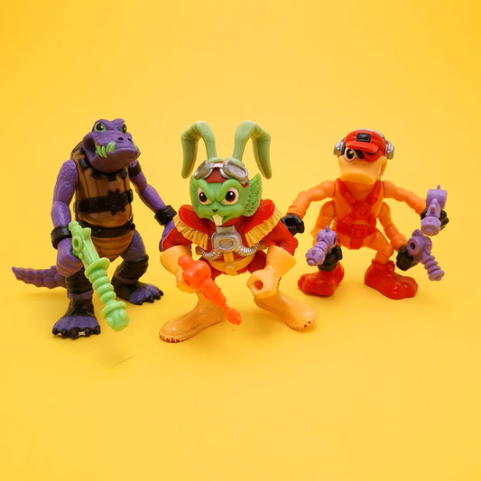 BUCKY O'HARE ☆ CAPTAIN DEAD-EYE DUCK AL NEGATOR Action Figure ☆ Loose Vintage Hasbro 90s