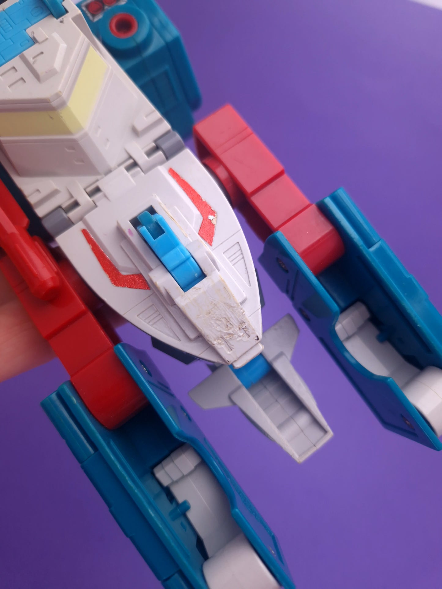 TRANSFORMERS G1 ☆ SIXCHANGER QUICK SWITCH Figure ☆ Card Robot Vintage Original 1987