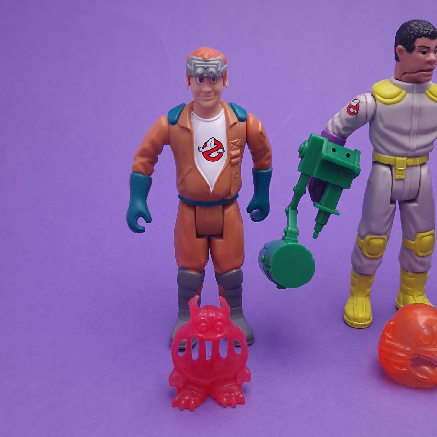 GHOSTBUSTERS ☆ FRIGHT FEATURES SET OF 4 Vintage Figure ☆ 80s Kenner