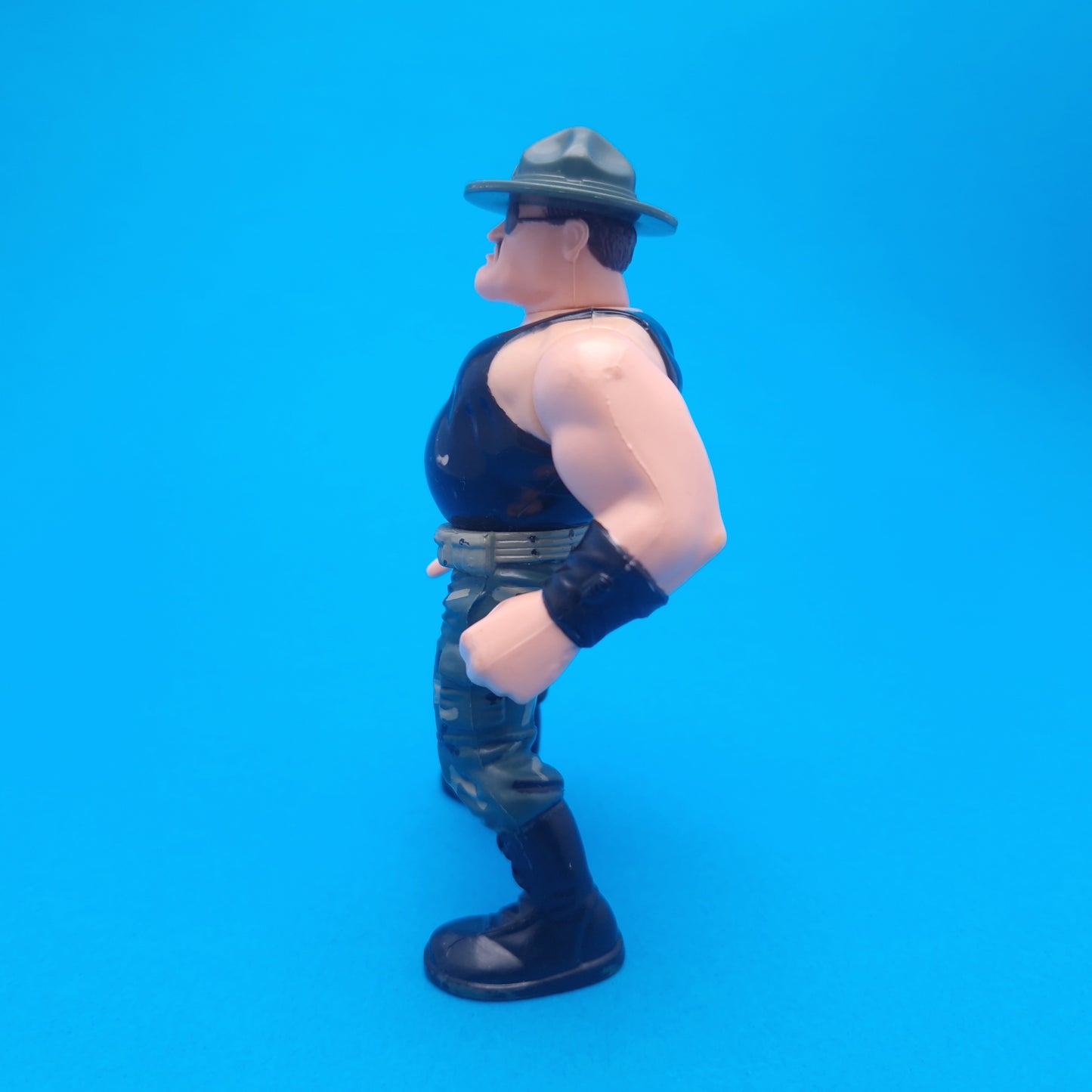 WWF HASBRO SGT SLAUGHTER Vintage Wrestling Figure ☆ Original 90s Series 3