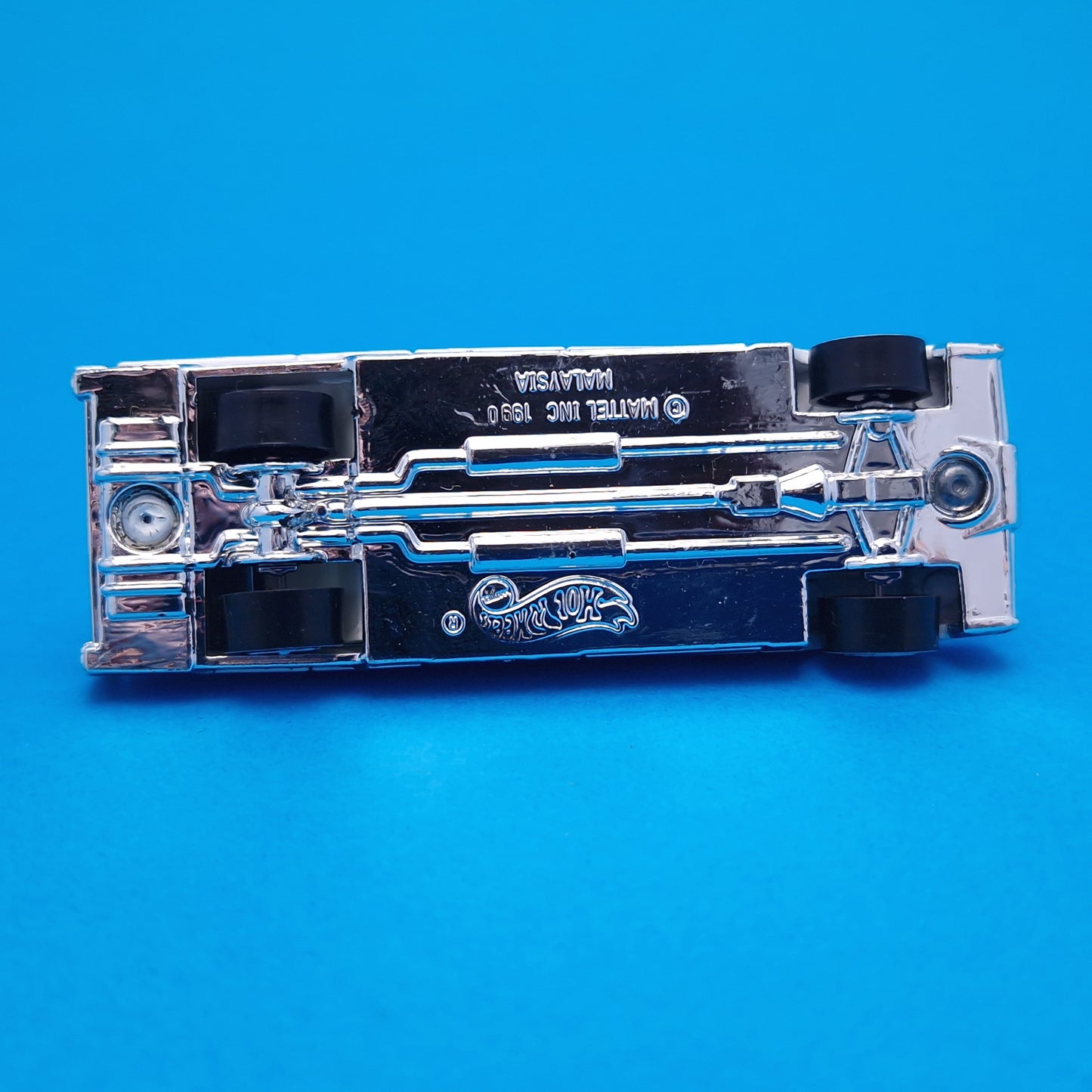 HOTWHEELS ☆ Classic Limo Service Cadillac Limozeen White Car Vehicle ☆ Diecast Car Vintage 1990