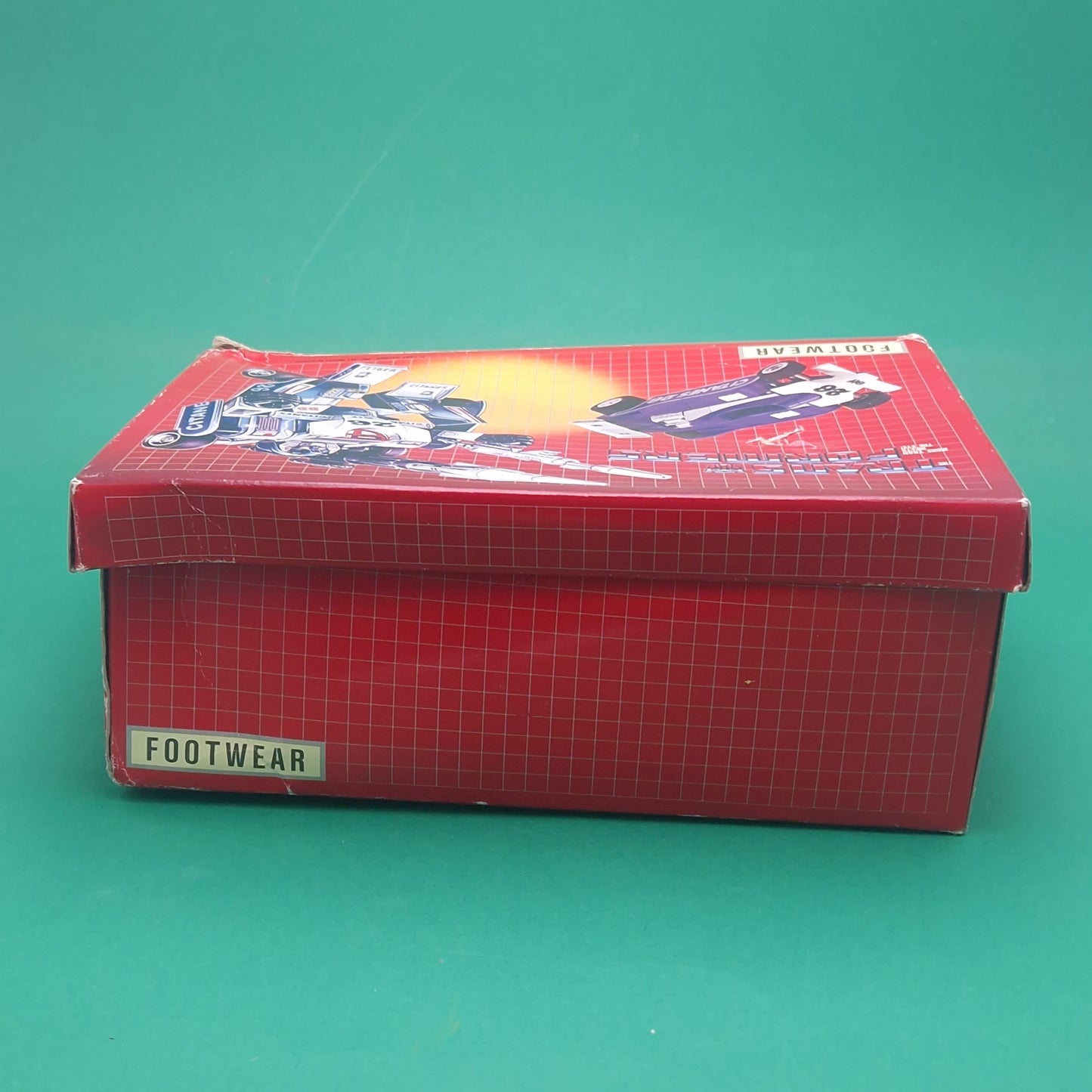 TRANSFORMERS G1 ☆ 1984 Shoe Box Mirage G1 Footwear TRANSBOOT ☆ Robot Vintage