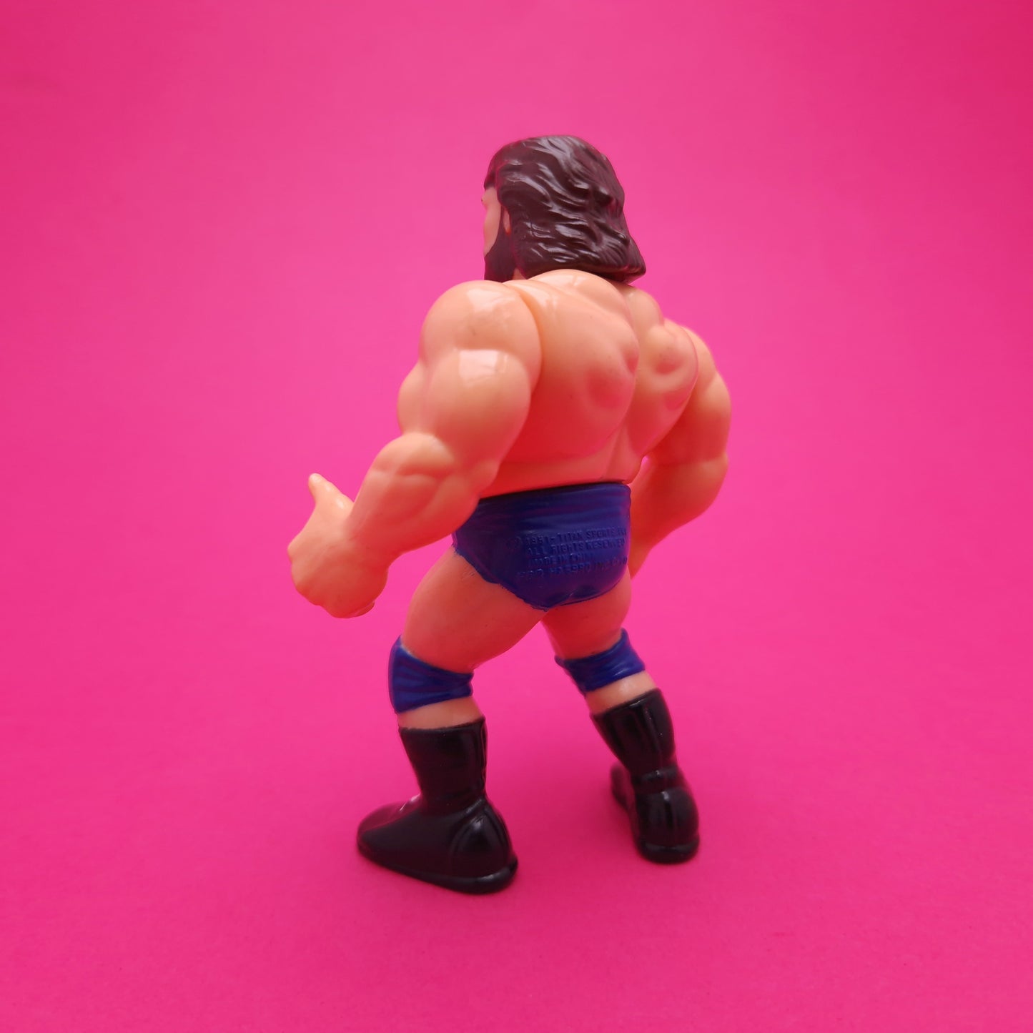 WWF HASBRO HACKSAW JIM DUGGAN Vintage Wrestling Figure ☆ Series 1 Original 90s Loose