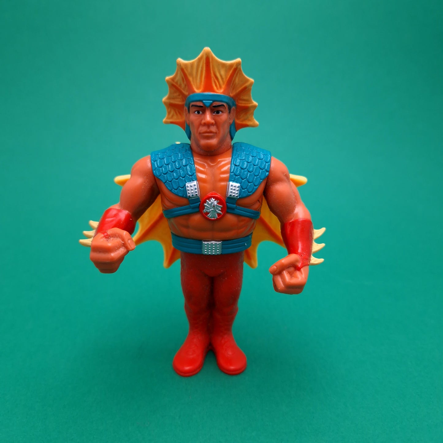 WWF HASBRO RICKY THE DRAGON STEAMBOAT & Cape Vintage Wrestling Figure ☆ 90s Series 4