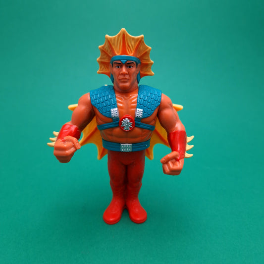 WWF HASBRO RICKY THE DRAGON STEAMBOAT & Cape Vintage Wrestling Figure ☆ 90s Series 4
