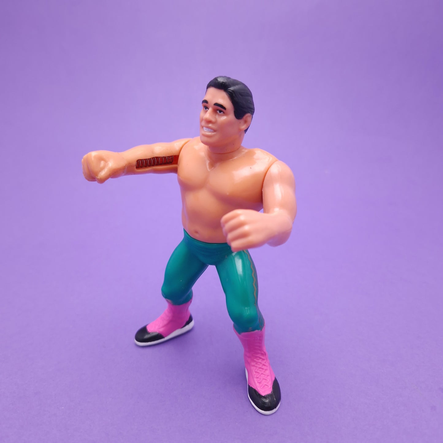WWF HASBRO ☆ EL MATADOR TITO SANTANA Vintage Wrestling Figure ☆ Original 90s Series 6