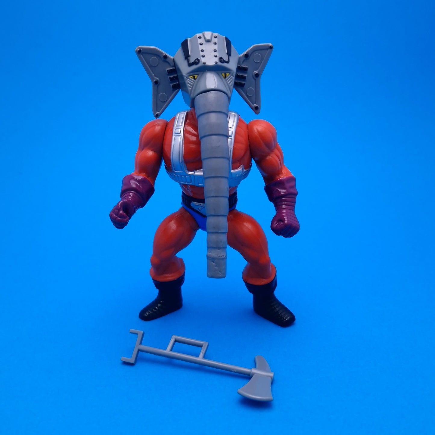 MASTERS OF THE UNIVERSE ☆ SNOUT SPOUT Vintage Figure ☆ MOTU Loose 80s Mattel Original