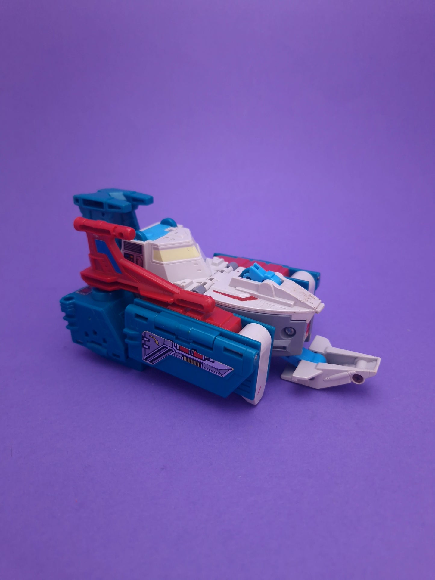 TRANSFORMERS G1 ☆ SIXCHANGER QUICK SWITCH Figure ☆ Card Robot Vintage Original 1987