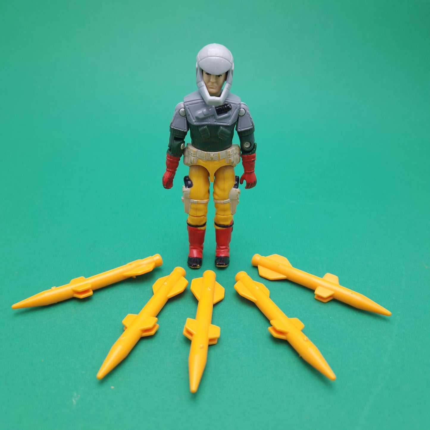 ACTION FORCE ☆ PERSUADER BOMBS & BACKSTOP Action Figure ☆ G.I.JOE Hasbro