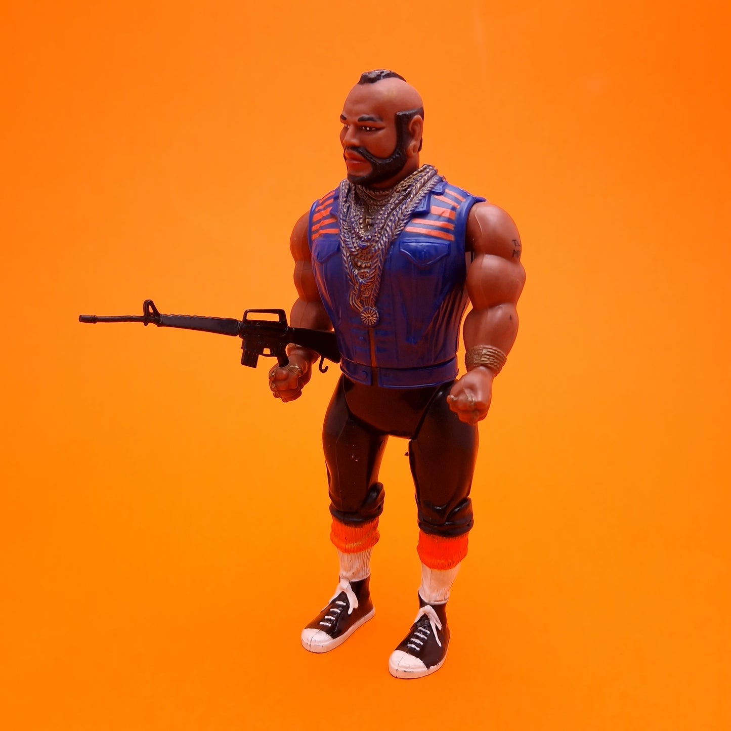 THE A-TEAM ☆ BA BARAUCS MR T Action Figure Vintage ☆ Loose Galoob
