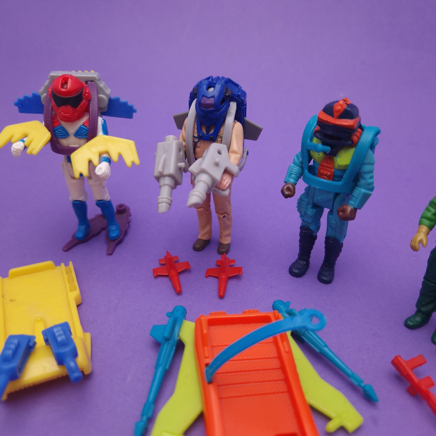 M.A.S.K ☆ BUNDLE x5 ADVENTURE PACK Figures Vintage MASK Figure ☆ Kenner 80s Loose