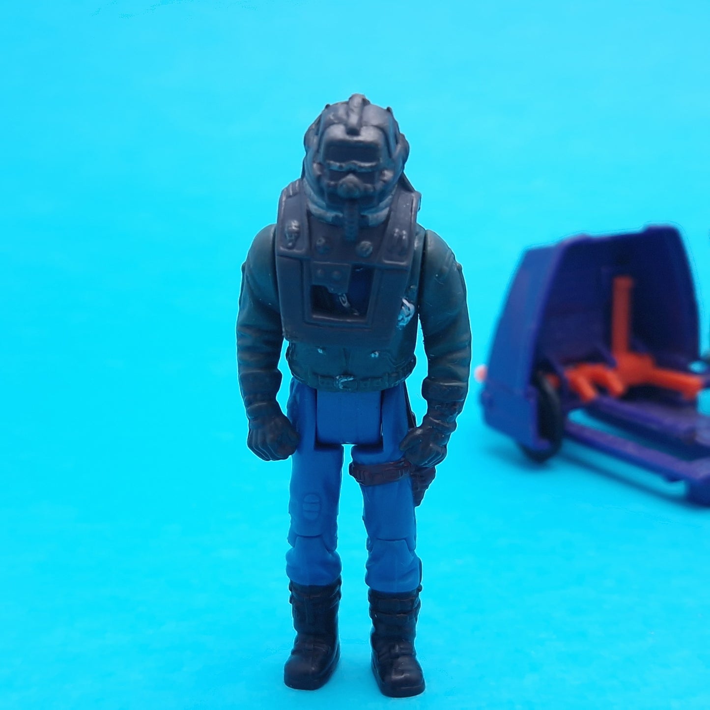 M.A.S.K ☆ PIRANHA SLY RAX Complete Vintage Figure Vehicle ☆ MASK Kenner 80s Loose