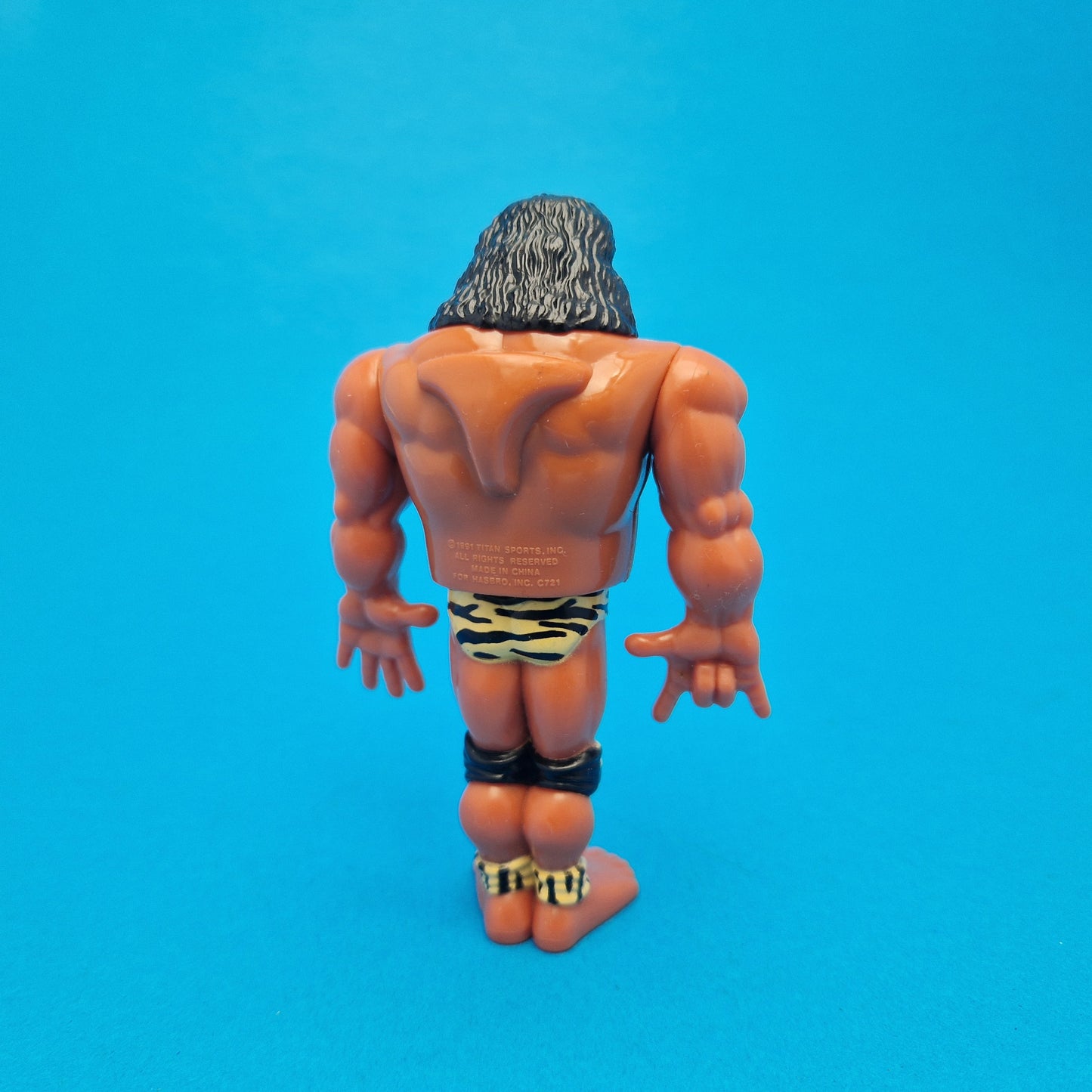 WWF HASBRO JIMMY SNUKA Vintage Wrestling Figure ☆ Original 90s Series 3