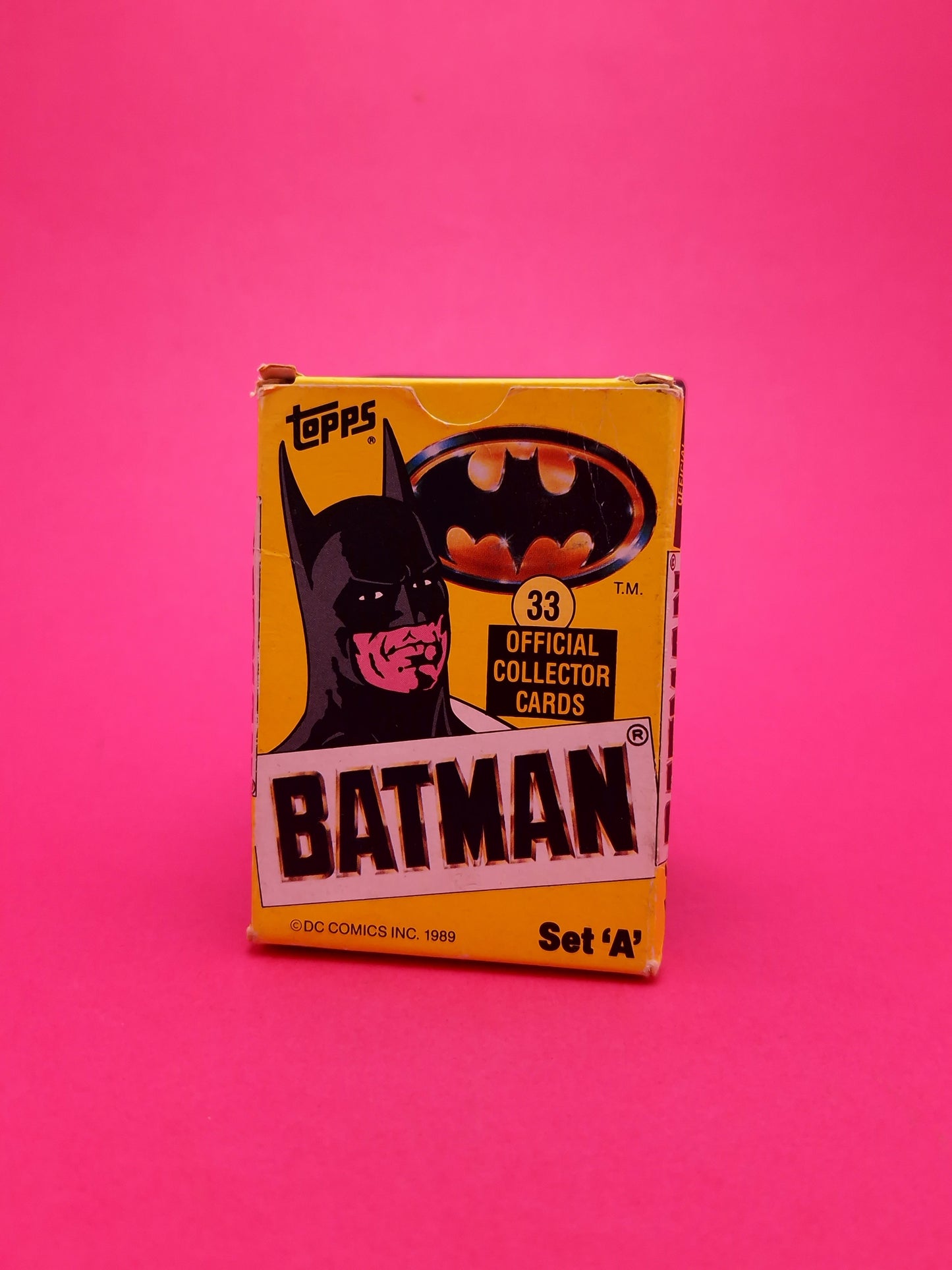 TOPPS ☆ BATMAN 1989 OFFICIAL COLLECTOR CARDS Set A ☆ Vintage