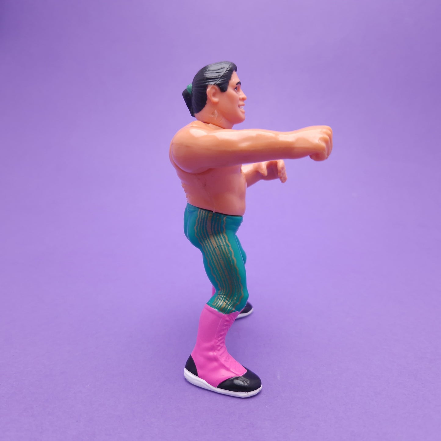 WWF HASBRO ☆ EL MATADOR TITO SANTANA Vintage Wrestling Figure ☆ Original 90s Series 6