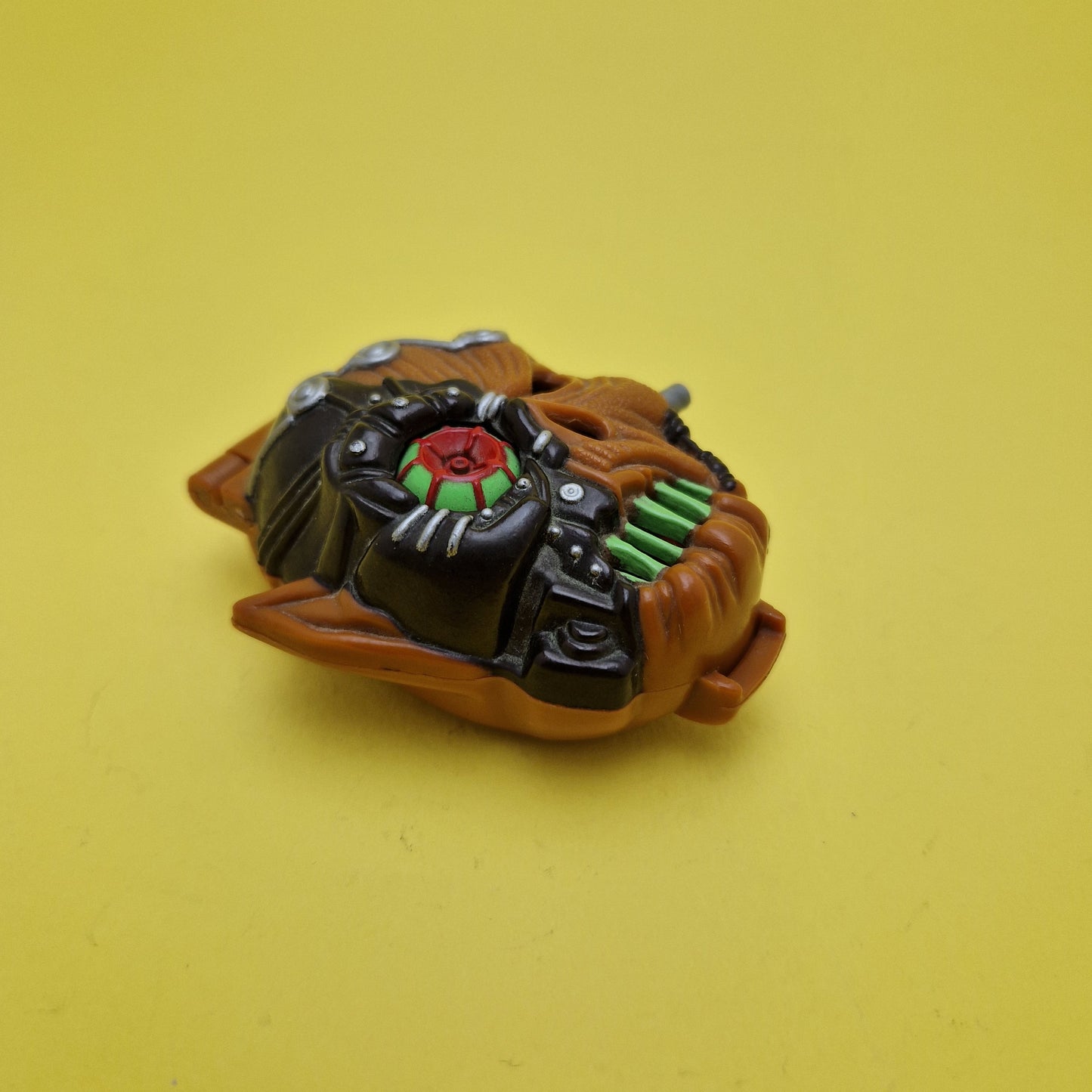 MIGHTY MAX ☆ SKULL WARRIOR Horror Heads Vintage Figure Playset ☆ Complete