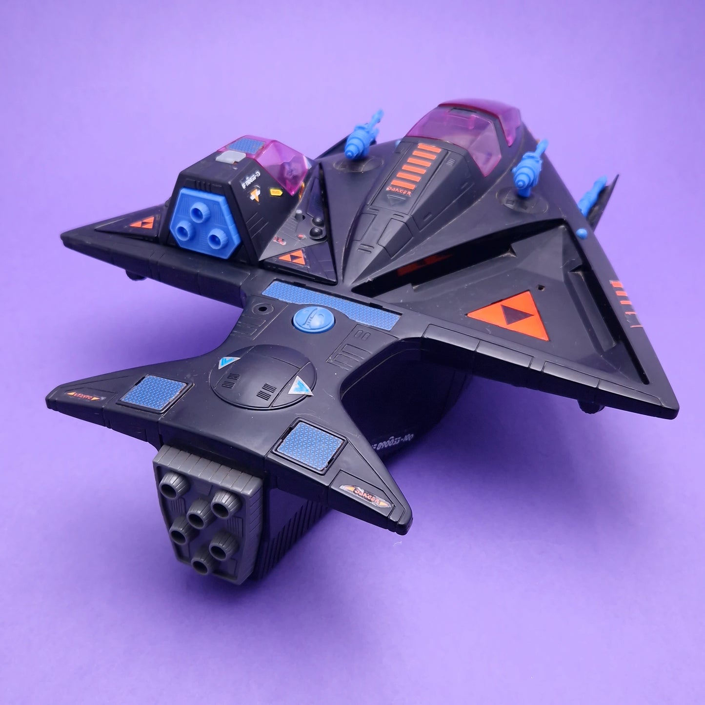 STARCOM ☆ SHADOW BAT & PARASITES With Major Klag Figure Vehicle ☆ 80's Loose Vintage Coleco Mattel