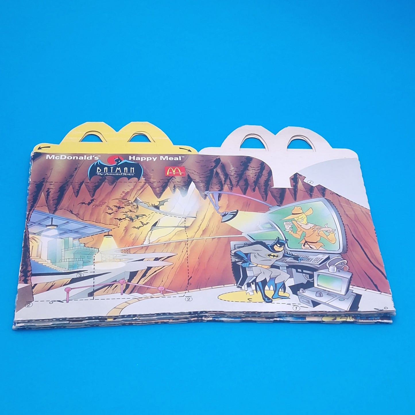 MCDONALDS ☆ BATMAN THE ANIMATED SERIES Figures & Boxes ☆ 90s Happy Meal