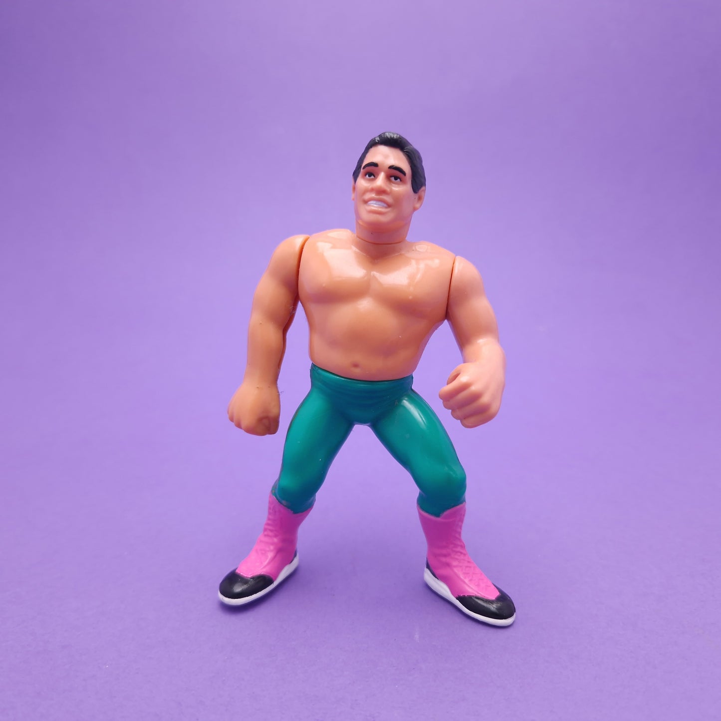 WWF HASBRO ☆ EL MATADOR TITO SANTANA Vintage Wrestling Figure ☆ Original 90s Series 6
