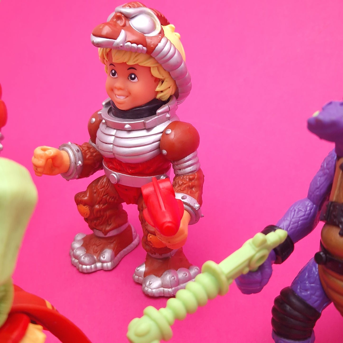 BUCKY O'HARE ☆ DEAD-EYE DUCK AL NEGATOR BRUSIER x5 Action Figure ☆ Loose Vintage Hasbro 90s