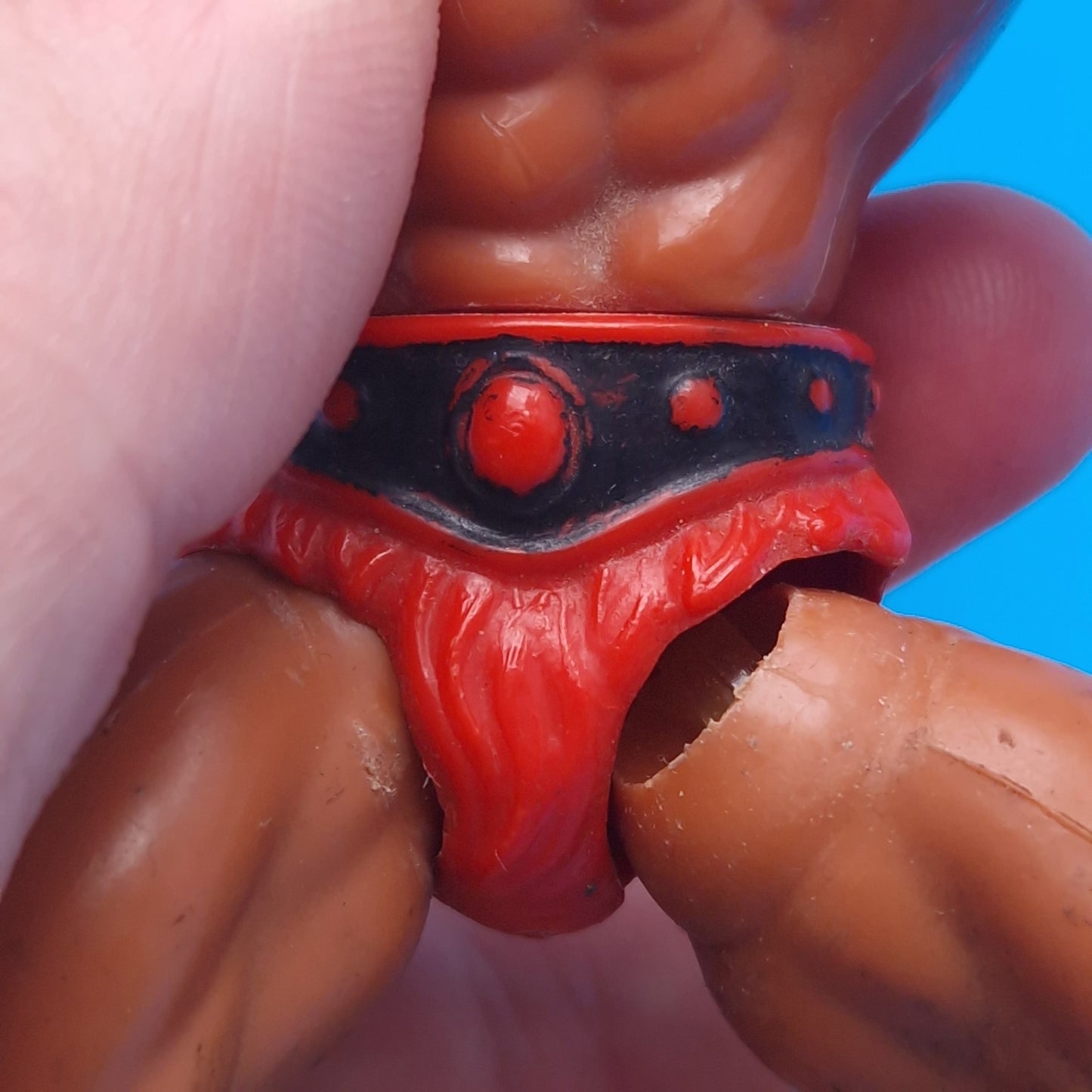 MASTERS OF THE UNIVERSE ☆ PARTS SPAIN Congost RARE Variant JITSU Vintage Figure ☆ MOTU Loose 80s Mattel