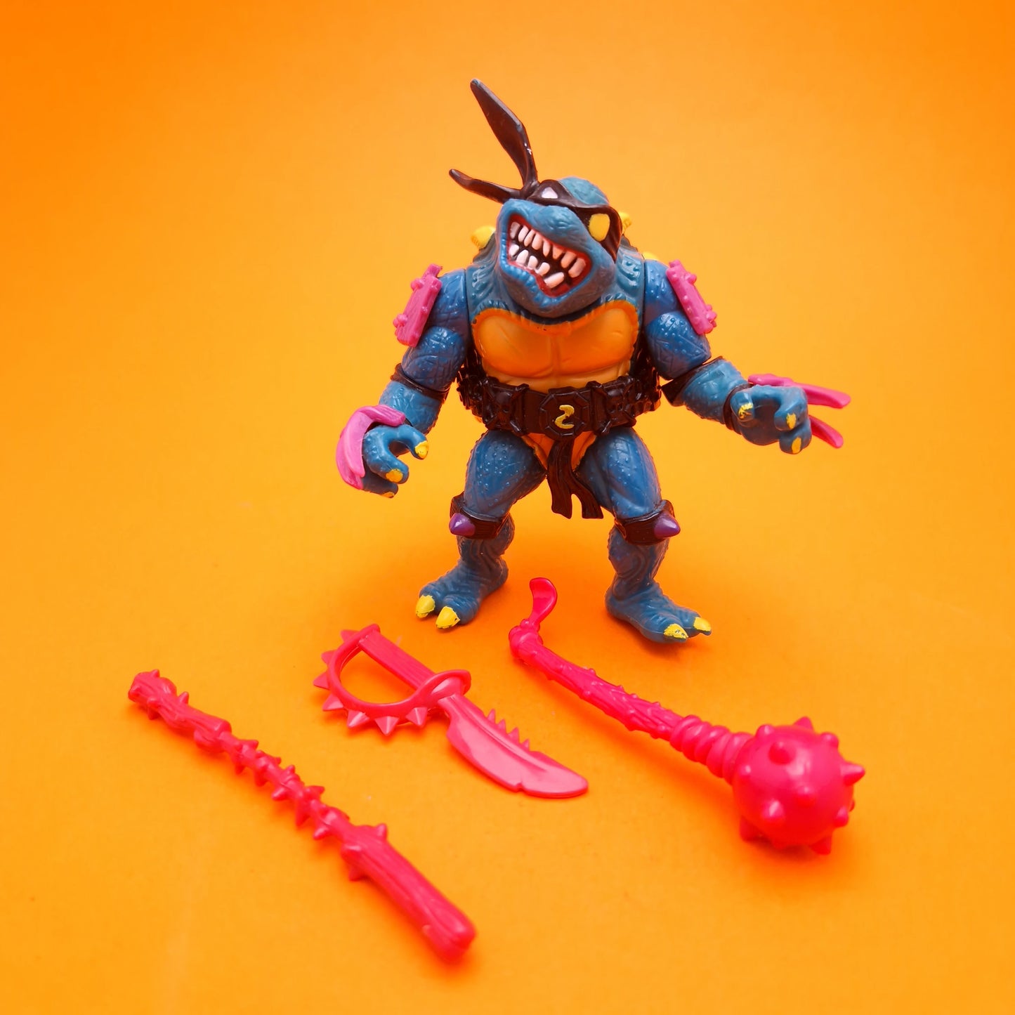 TEENAGE MUTANT NINJA TURTLES ☆ SLASH Vintage Action Figure ☆ Playmates 90s