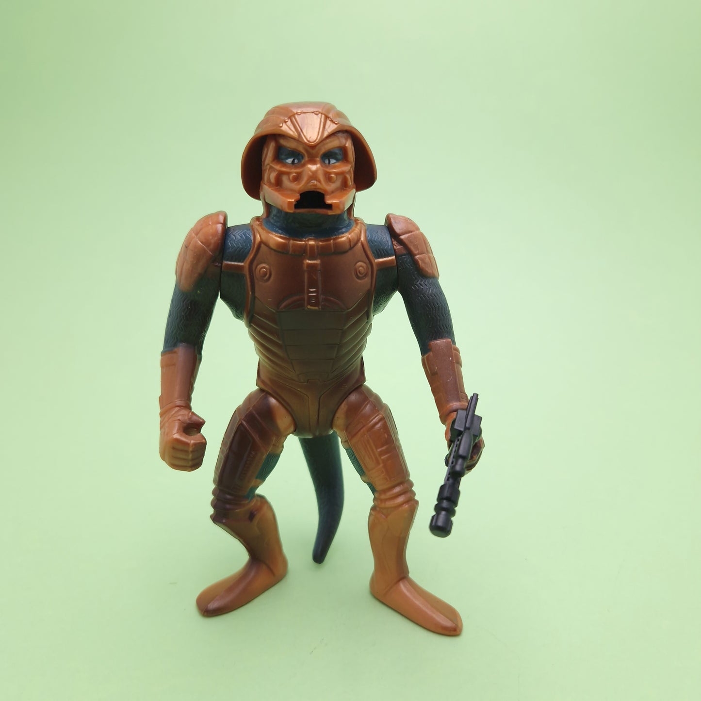 MASTERS OF THE UNIVERSE ☆ SAUROD Vintage Figure ☆ MOTU Card 80s Mattel