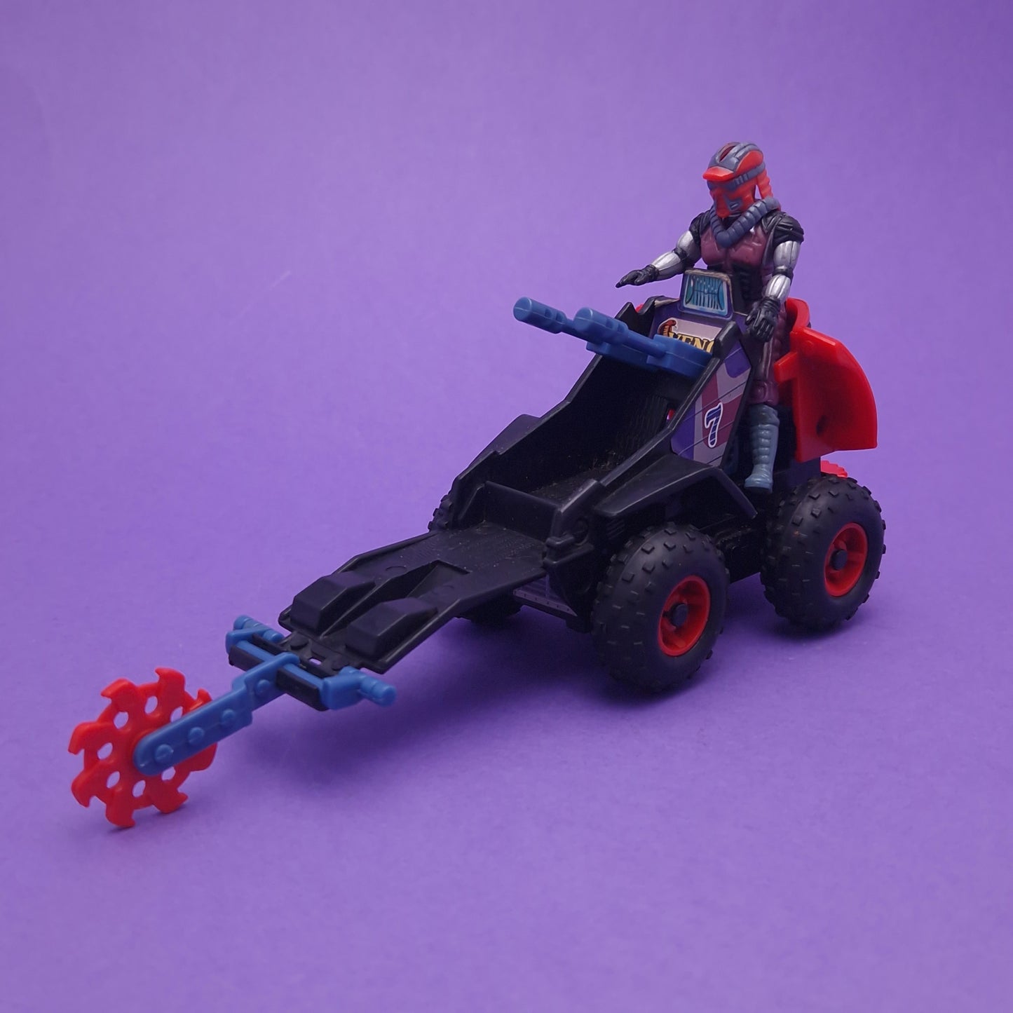 M.A.S.K ☆ IGUANA LESTER SLUDGE Vintage Figure Vehicle ☆ MASK Kenner 80s