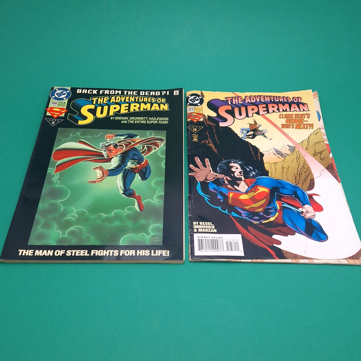SUPERMAN ☆ Adventures, Action Comics Bundle x5 90s DC Joker ☆ Loose Original