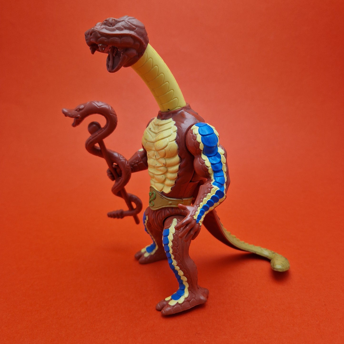MASTERS OF THE UNIVERSE ☆ RATTLER Complete Vintage Figure ☆ MOTU Loose 80s Mattel Original