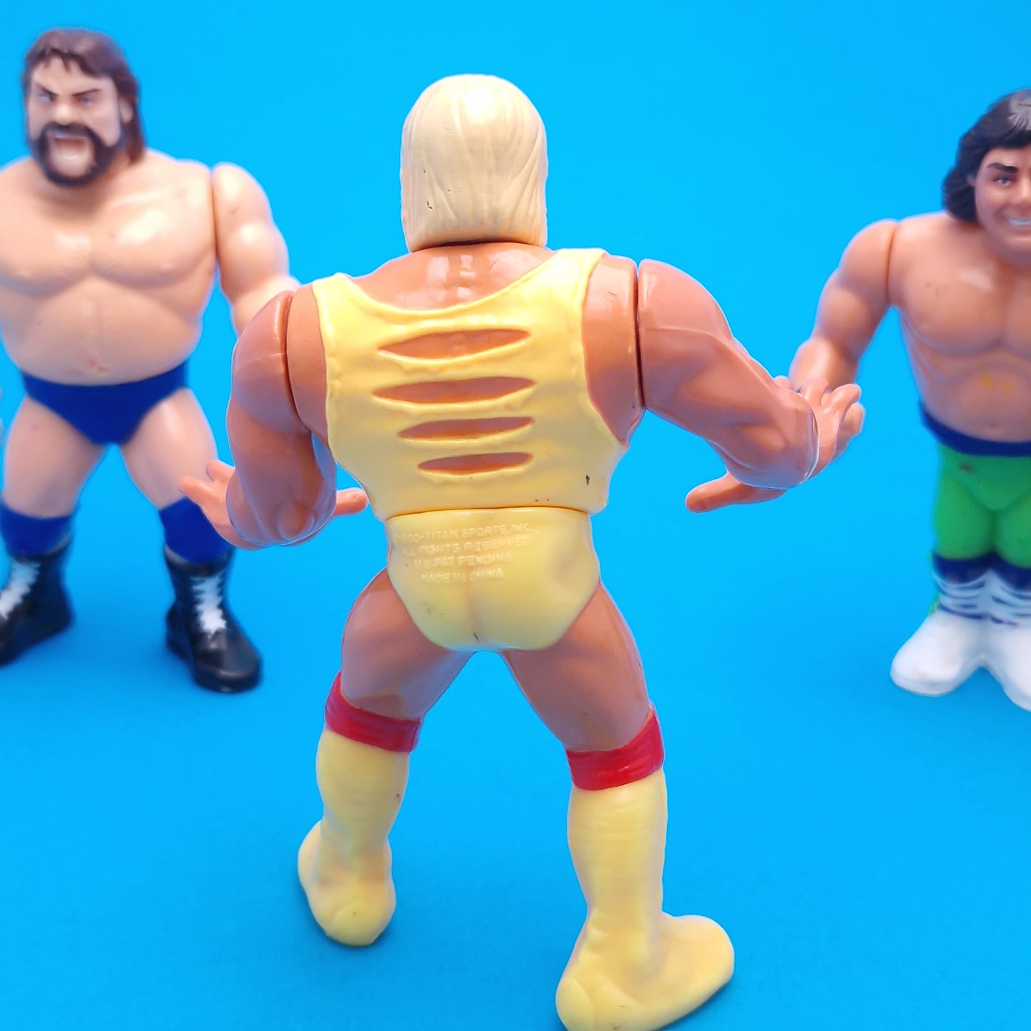 WWF HASBRO ☆ 7x Bundle JAKE DIBASE HULK HACKSAW Others Vintage Wrestling Figure ☆ Original 90s