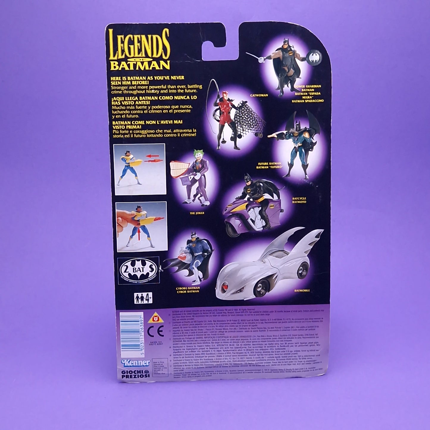 LEGENDS OF BATMAN NIGHTWING Vintage Figure ☆ MOC Original Sealed Carded Kenner
