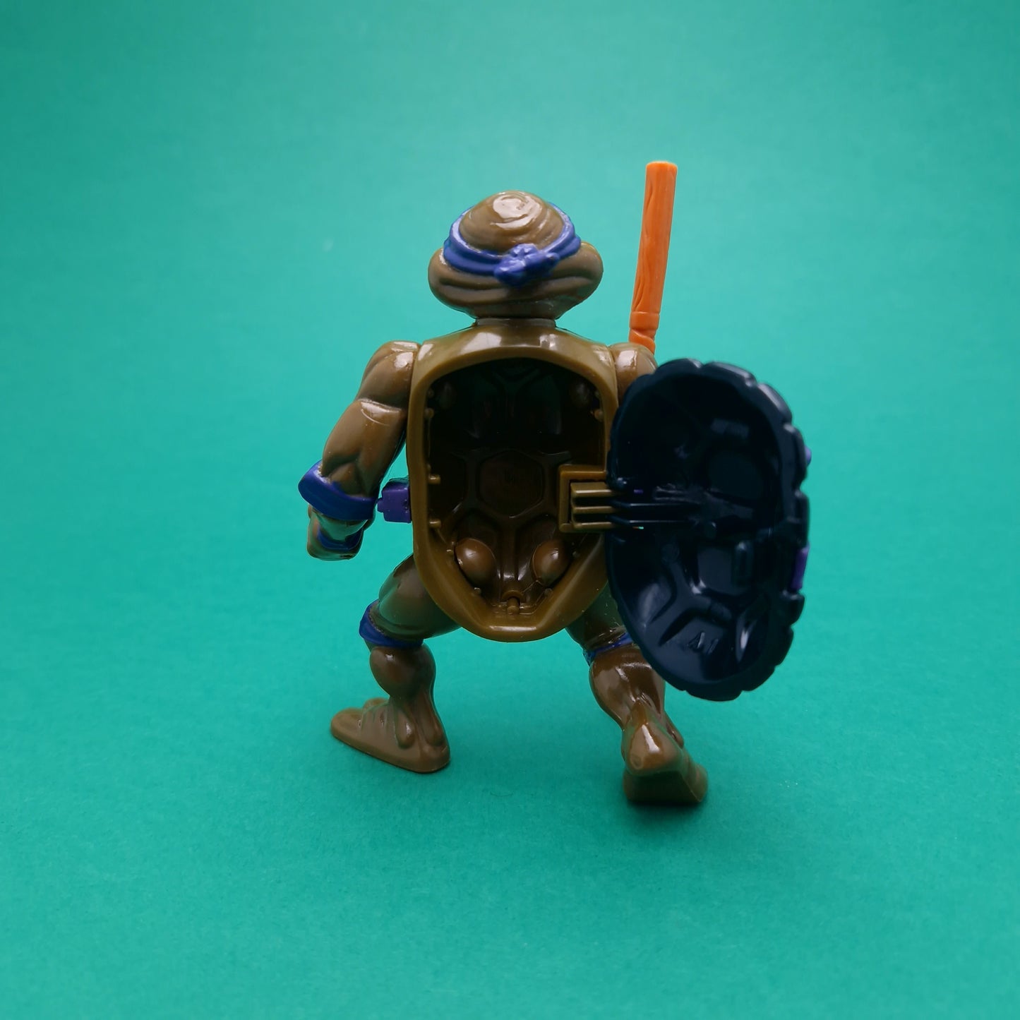 TEENAGE MUTANT NINJA TURTLES ☆ DONATELLO Storage Shell Figure ☆ 90s Vintage