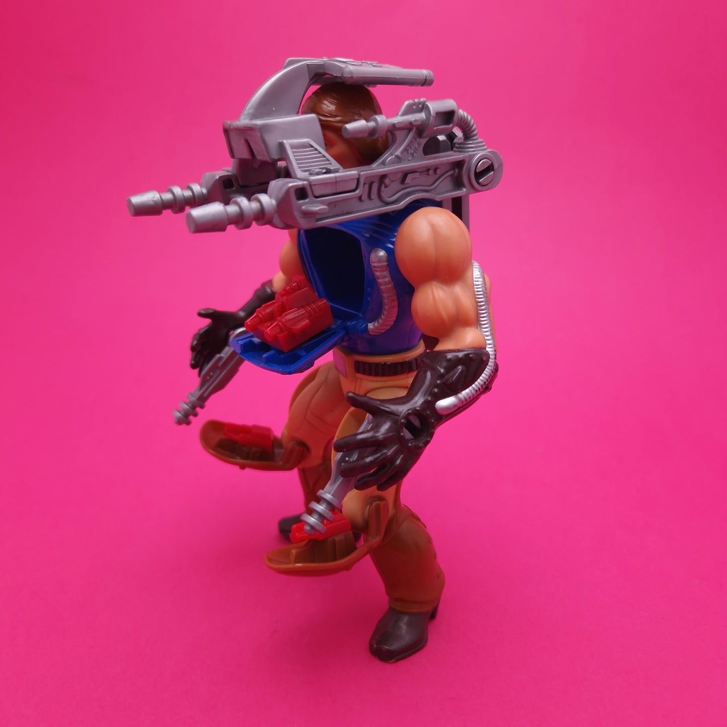 MASTERS OF THE UNIVERSE ☆ RIO BLAST Complete Vintage Figure ☆ MOTU Loose 80s Mattel