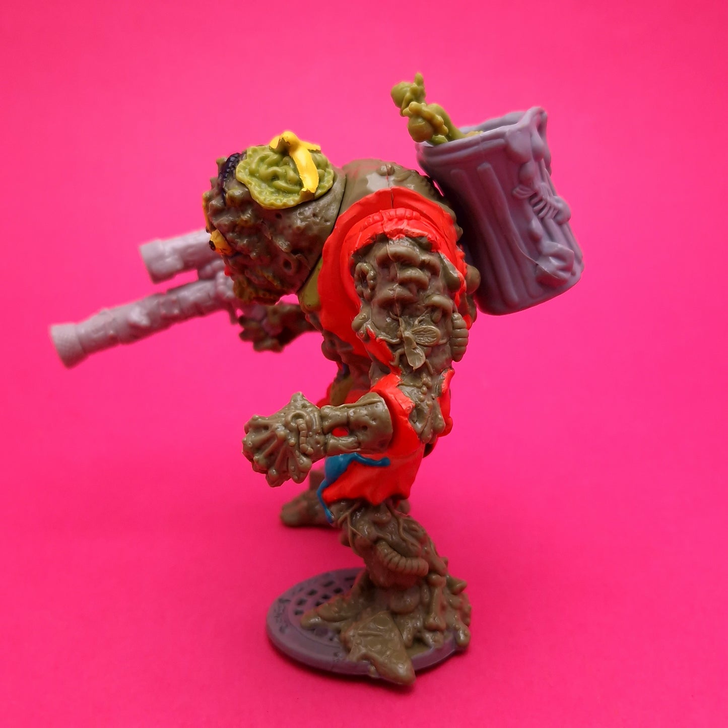 TEENAGE MUTANT NINJA TURTLES ☆ MUCKMAN & JOE EYEBALL Vintage Action Figure ☆ 90s