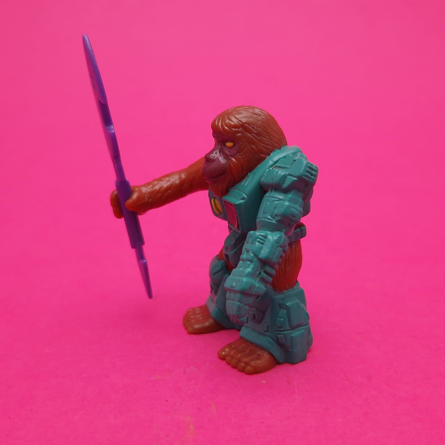 BATTLE BEASTS ☆ OSSIFIED ORANGUTAN #76 Action Figure ☆ Vintage Original 80s Hasbro Takara Loose