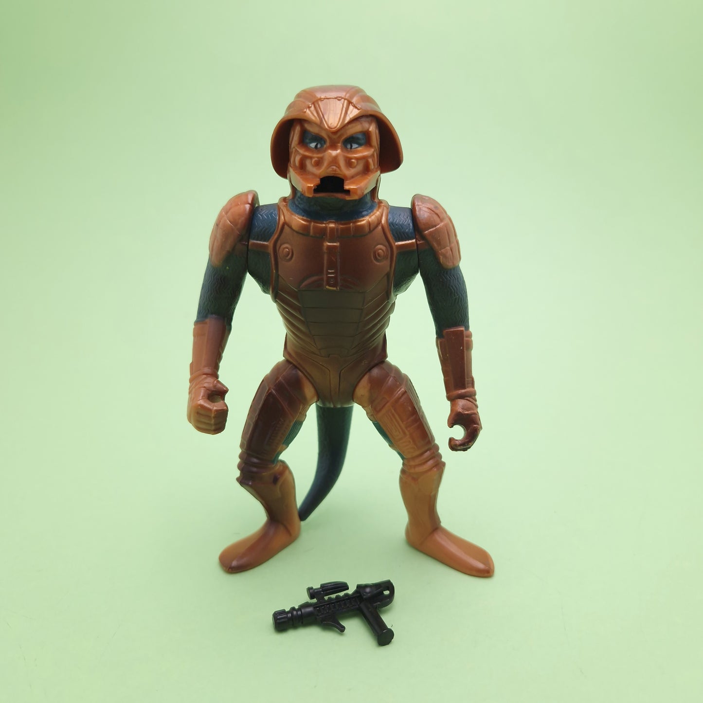 MASTERS OF THE UNIVERSE ☆ SAUROD Vintage Figure ☆ MOTU Card 80s Mattel