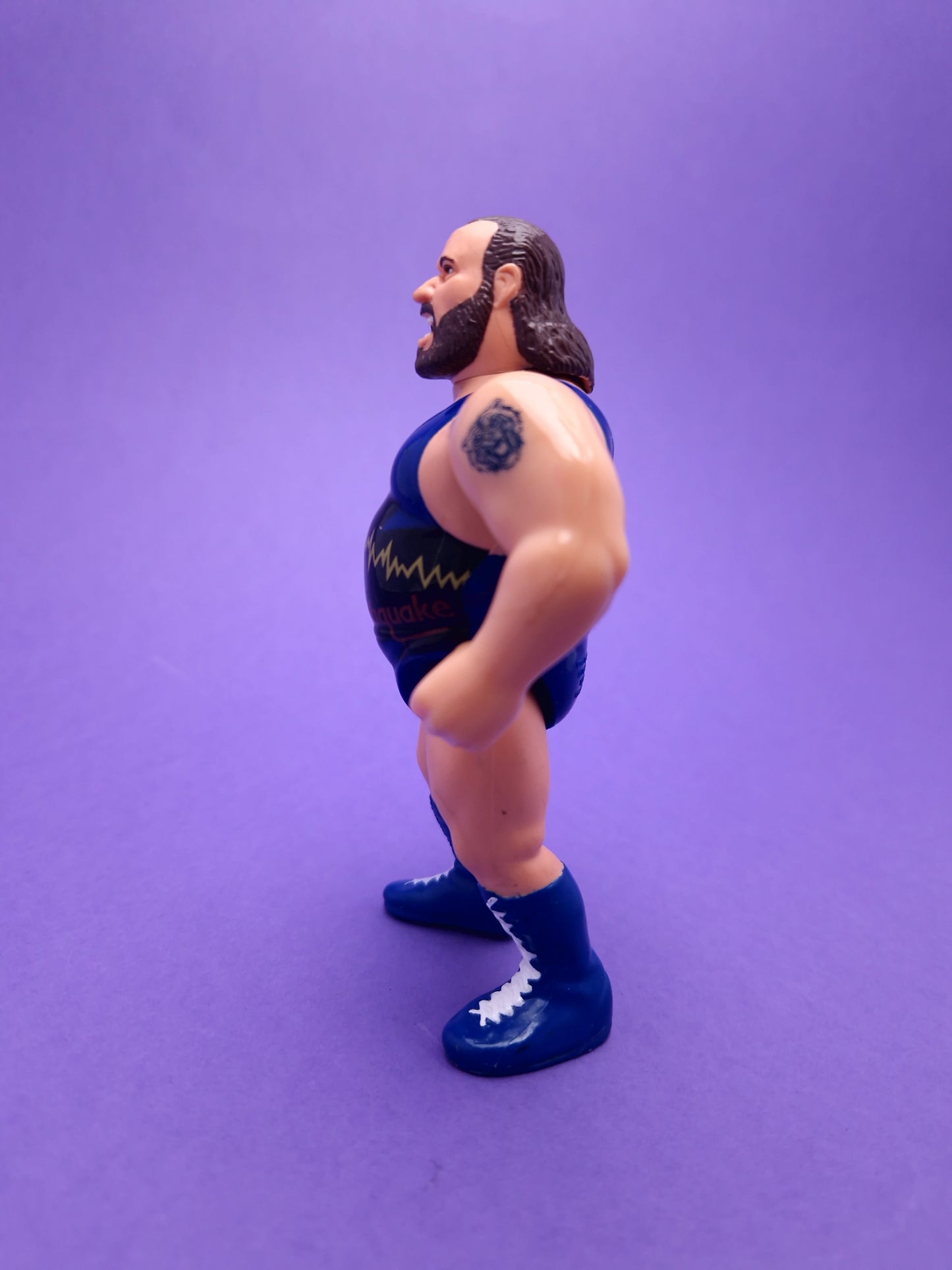 WWF HASBRO EARTHQUAKE Vintage Wrestling Figure ☆ Series 3 Original 90s Loose