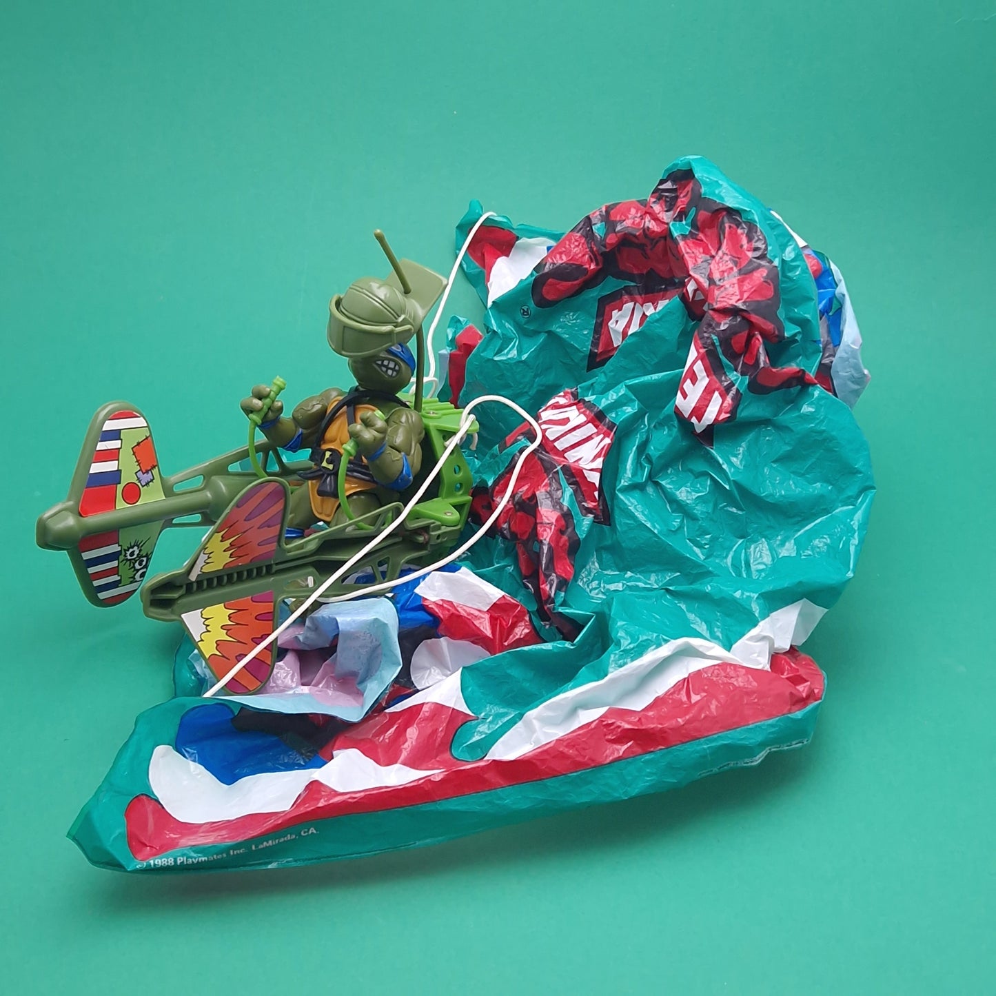 TEENAGE MUTANT NINJA TURTLES ☆ Turtle Trooper Vintage Action Figure vehicle ☆ Loose