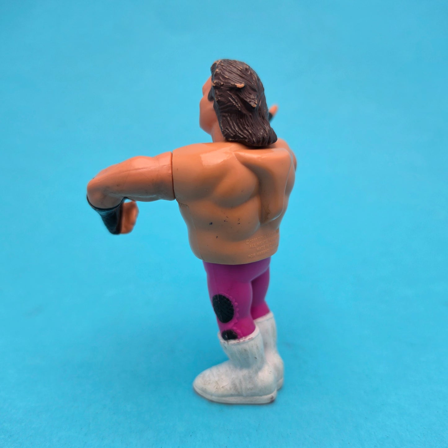 WWF HASBRO BRUTUS THE BARBER BEEFCAKE Vintage Wrestling Figure ☆ Original 90s Series 1